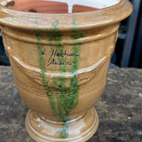 Vase d'Anduze emaillé tradition flammé