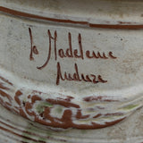 Vase d'Anduze emaillé tradition patiné