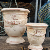 Vase d'Anduze emaillé tradition patiné