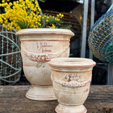 Vase d'Anduze emaillé tradition patiné