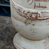 Vase d'Anduze emaillé tradition patiné