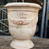 Vase d'Anduze emaillé tradition patiné