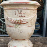 Vase d'Anduze emaillé tradition patiné