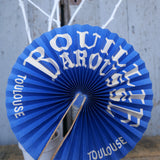 Ancien éventail publicitaire bouillie Barousse Toulouse