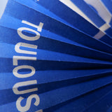 Ancien éventail publicitaire bouillie Barousse Toulouse