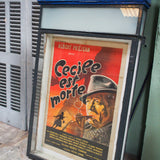shop window sign movie poster