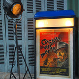 shop window sign movie poster