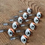 Vintage doll eyes from the GéGé factories, lots of 10