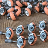 Vintage doll eyes from the GéGé factories, lots of 10