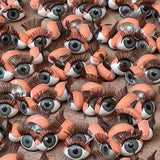 Vintage doll eyes from the GéGé factories, lots of 10