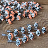 Vintage doll eyes from the GéGé factories, lots of 10